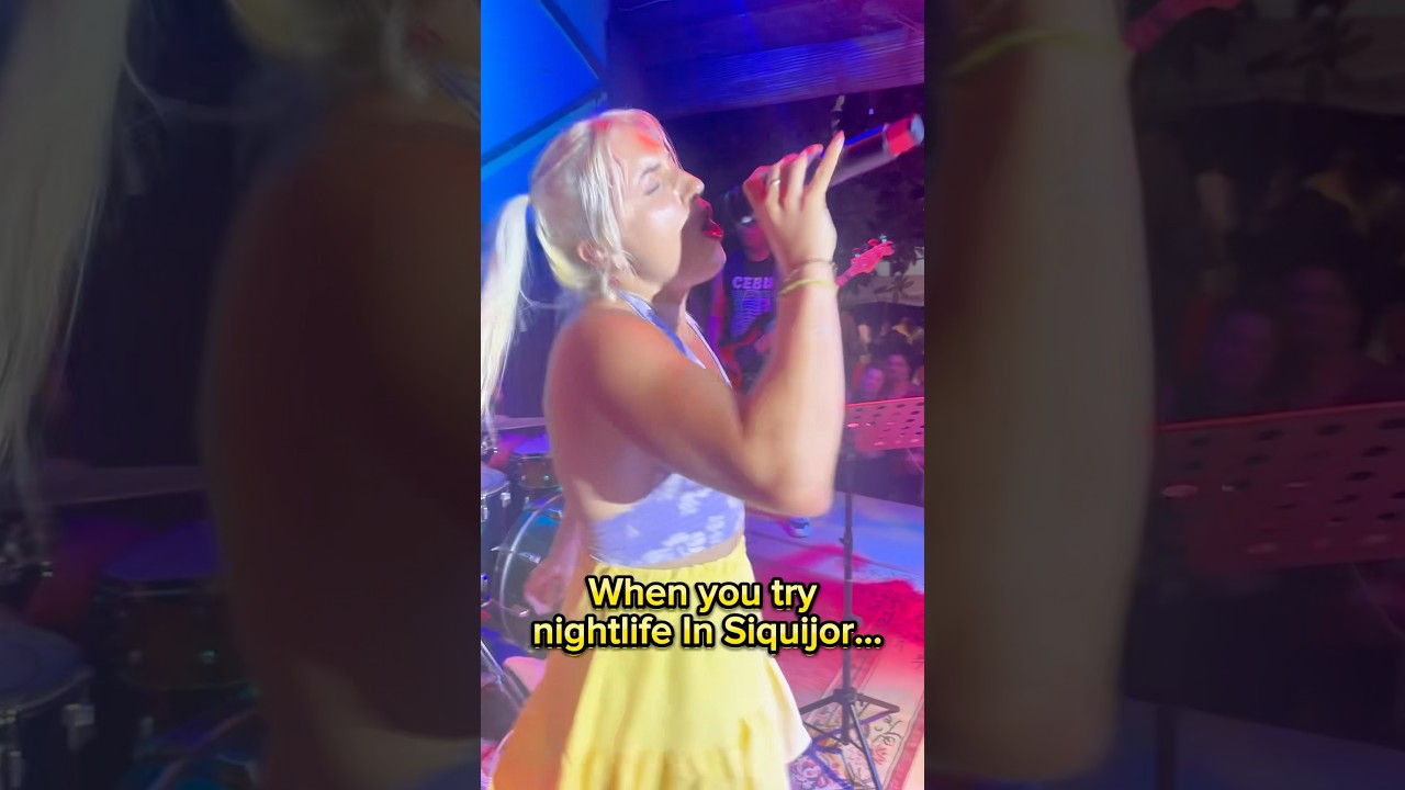 The concert one Siquijor nightlife- it&rsquo;s fun in The Philippines! #philippines #filipino #karaoke