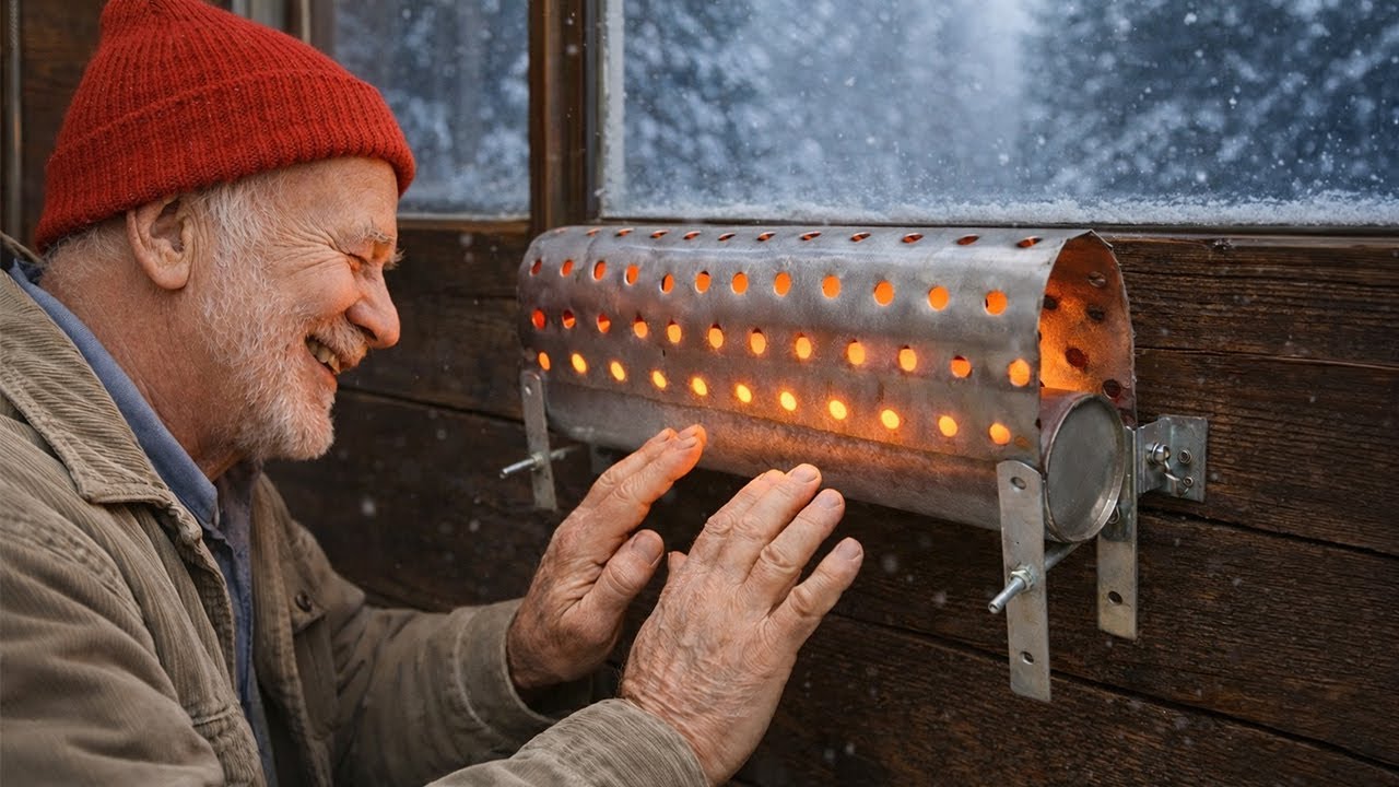 Бесплатный камин на зиму! Не нужен газ и электричество 😱 Он нужен в каждом доме, но ни у кого его н