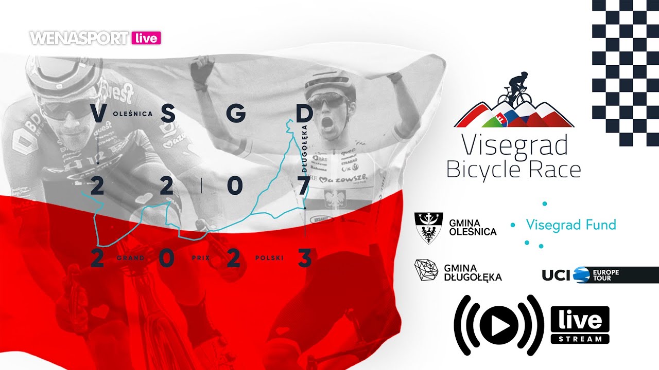 LIVE Visegrad 4 Bicycle Race Grand Prix Polski UCI / NA ŻYWO