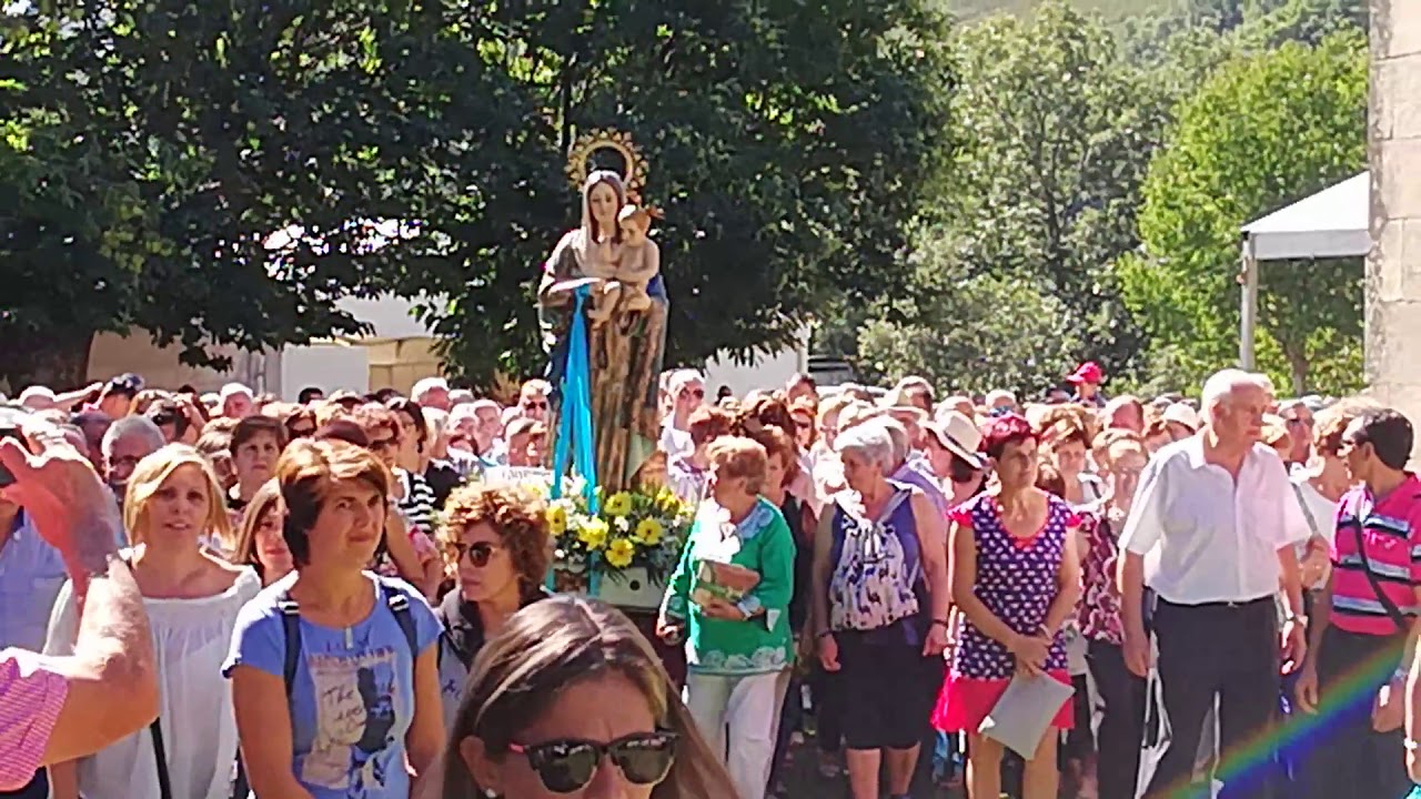 PROCESI&Oacute;N VIRGEN DE LA TUIZA, GRUPO DE GAITAS AS PORTELAS. RELIGI&Oacute;N Y TRADICI&Oacute;N EN SANABRIA. 30/09