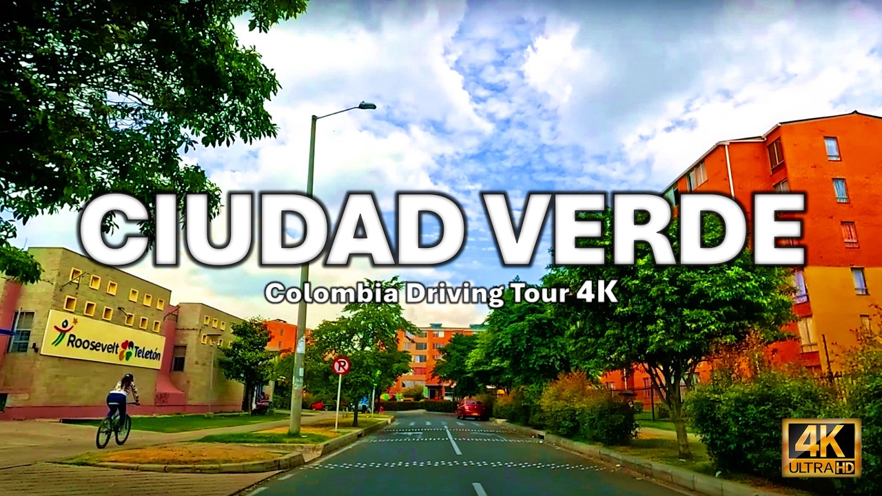 Ciudad Verde, 🇨🇴  Colombia Driving Tour [4K Ultra HD]