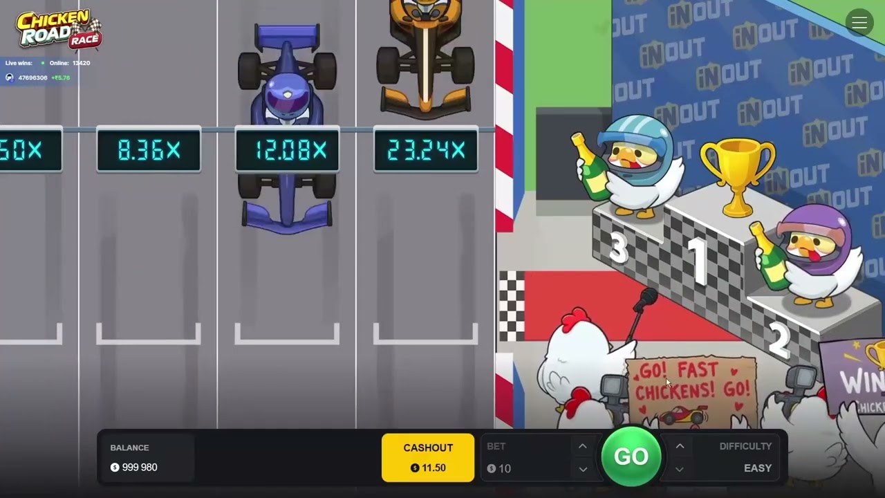 Chicken Road Race: Demo of the New High-Speed Chicken Crash Game
