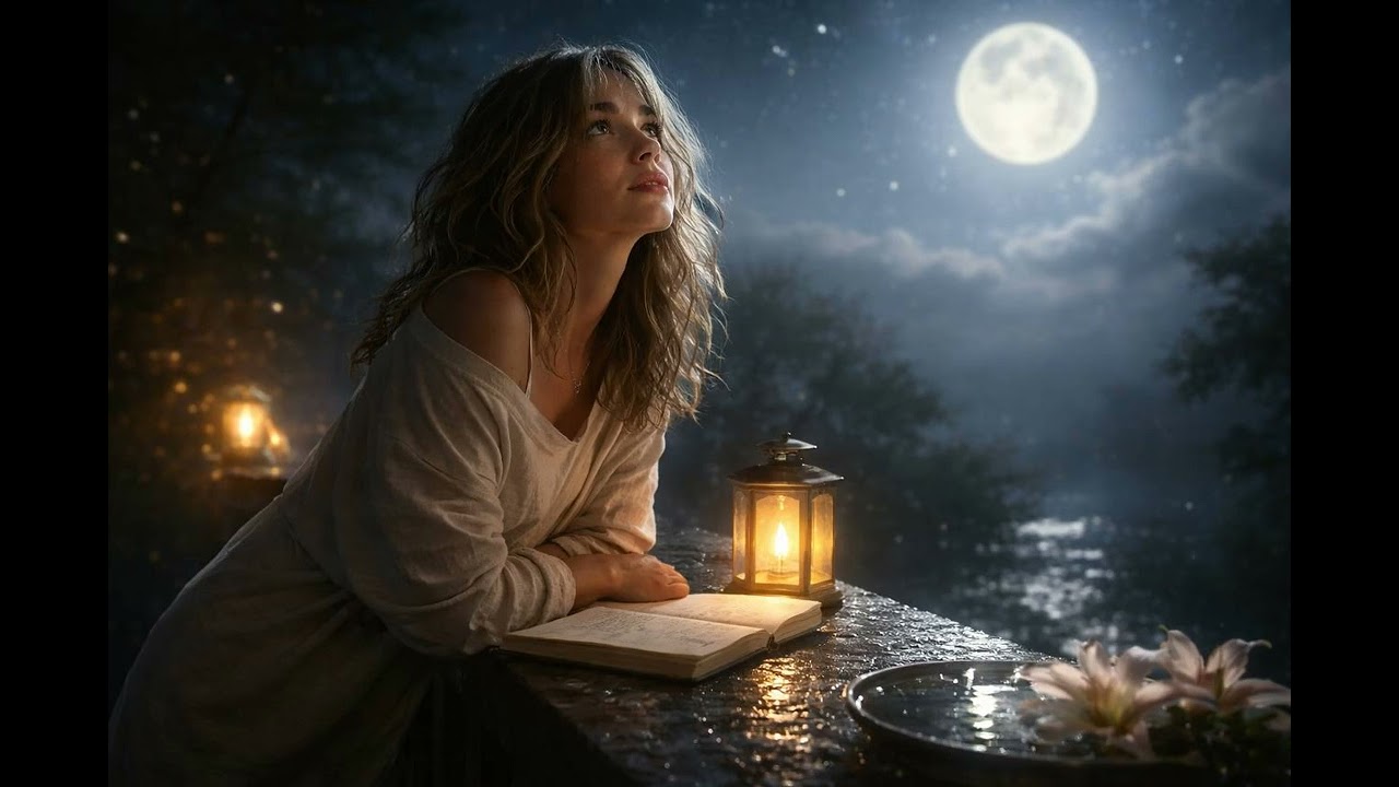 Июль. Месяц без декораций. 4 июля. Партитура беззвучного света. Музыкальная интерпретация AI