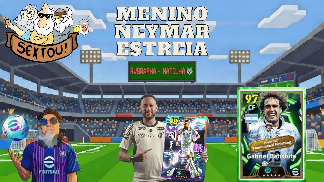 EFOOTBALL - NEYMAR BLITZ CURL CRAQUE 🚀 OU BAGRE 🦈 - SEXTOU 🐺👍🏻