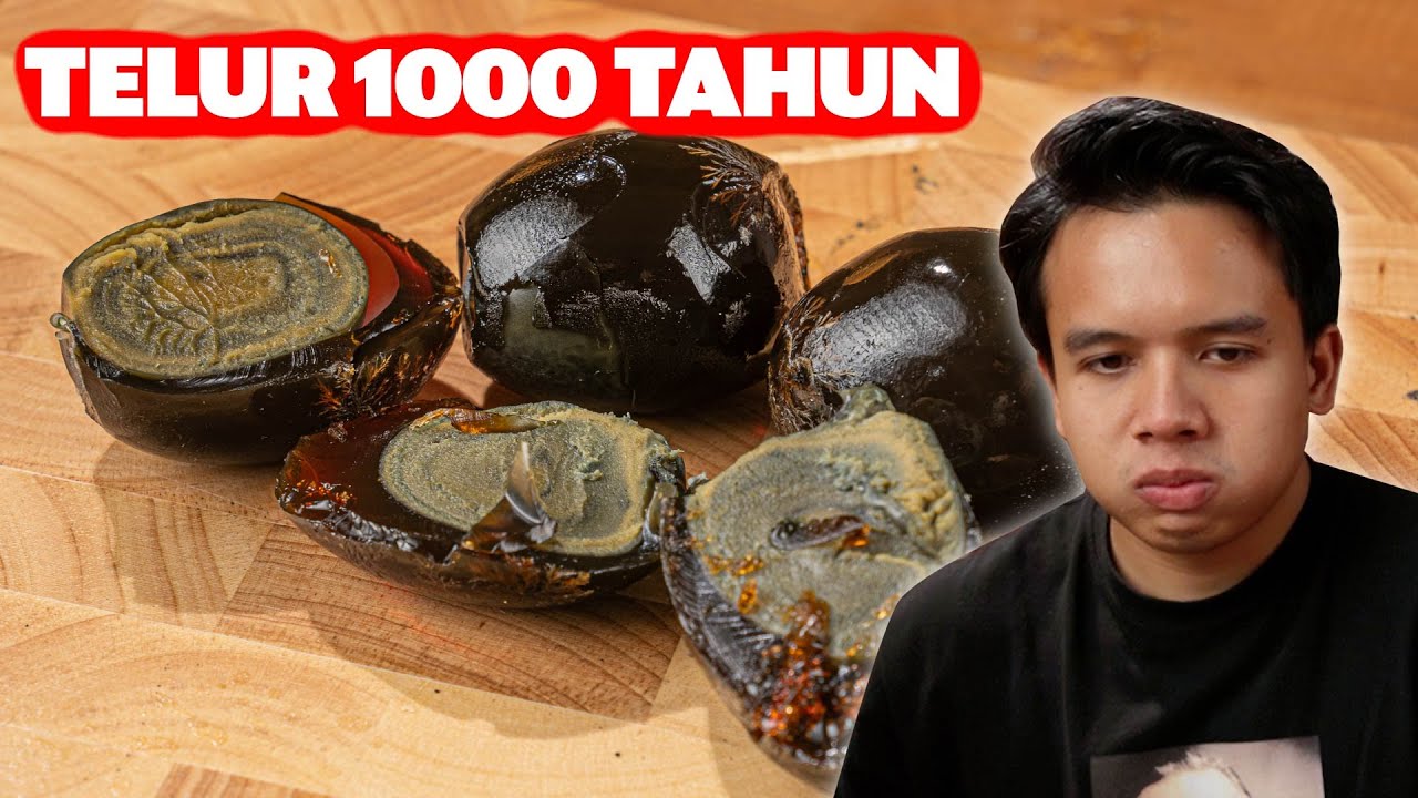 MAKAN TELUR 1000 TAHUN ❗AROMANYA KAYAK TELUR BUSUK ❓❗