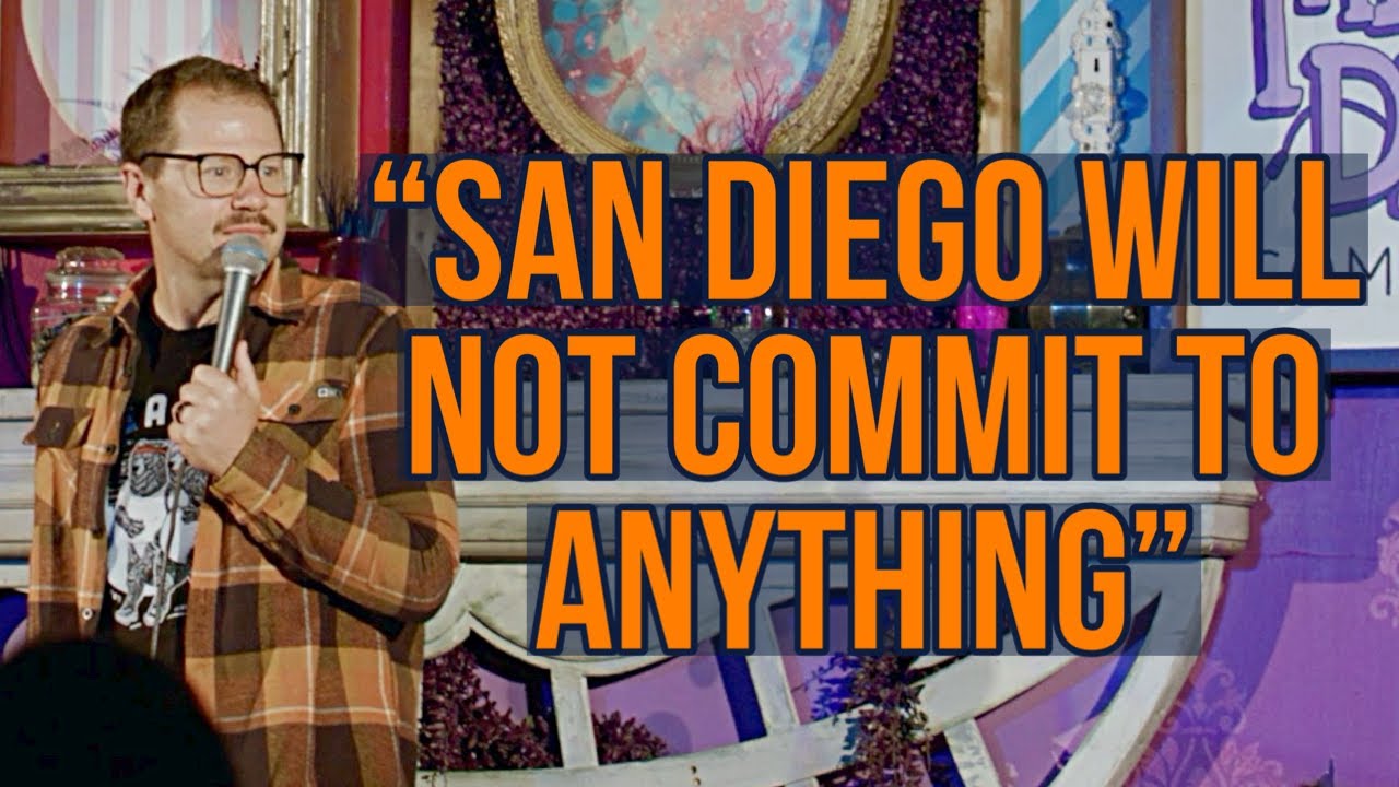 San&nbsp;Diego&nbsp;Comic Telling San&nbsp;Diego&nbsp;(and other) Jokes&nbsp; | Dustin Nickerson Comedy
