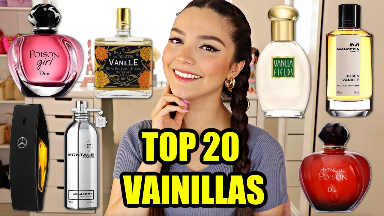 TOP 20 PERFUMES CON MUCHA VAINILLA