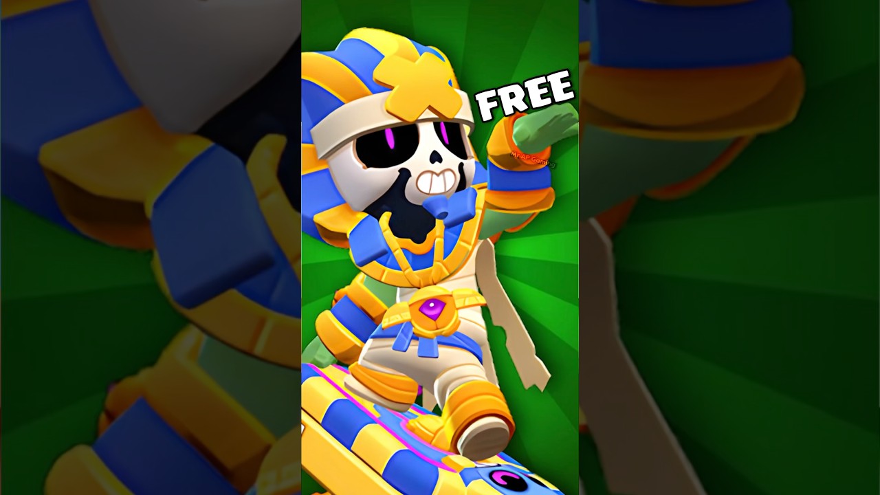 x3 Pharaollie Skin Giveaway🎁🤩 Brawl Stars #shorts #pharaolliegiveaway #giftedbysupercell