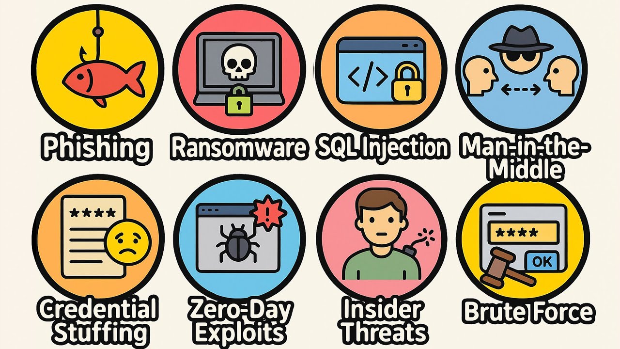 Every Type of Cyber Attack Explained in Detail