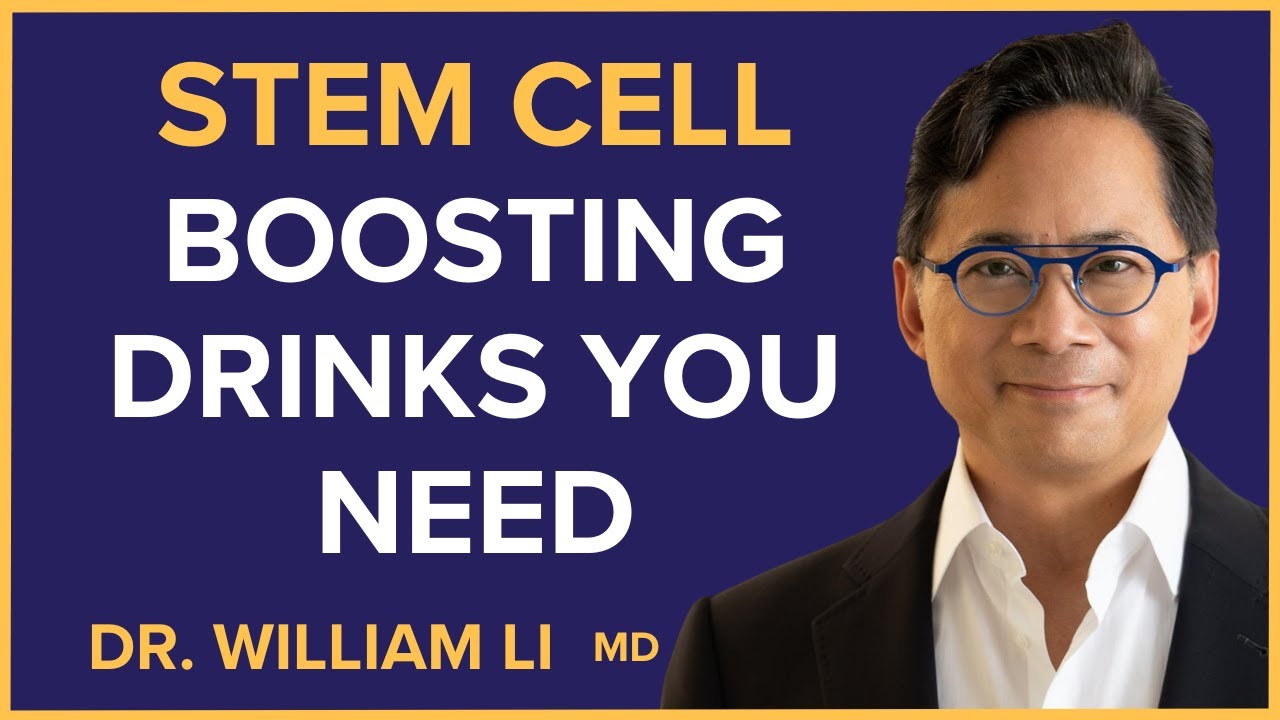 The 3 Drinks That Regenerate Stem Cells & Repair The Body | Dr. William Li
