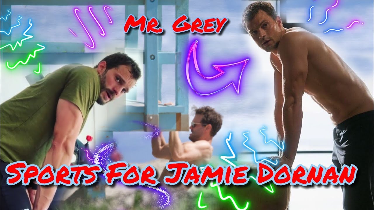 😍 Sports For Jamie Dornan 🏈🎿🏸⚽🖤❤️🖤❤️🖤❤️ JAMIE DORNAN SPORT 💙💜💙