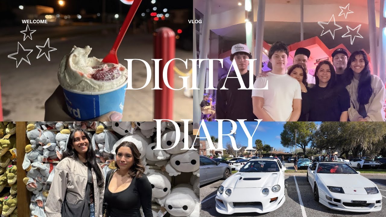 Digital diary- Disney springs, thrifting, volleyball, family time, and more! 