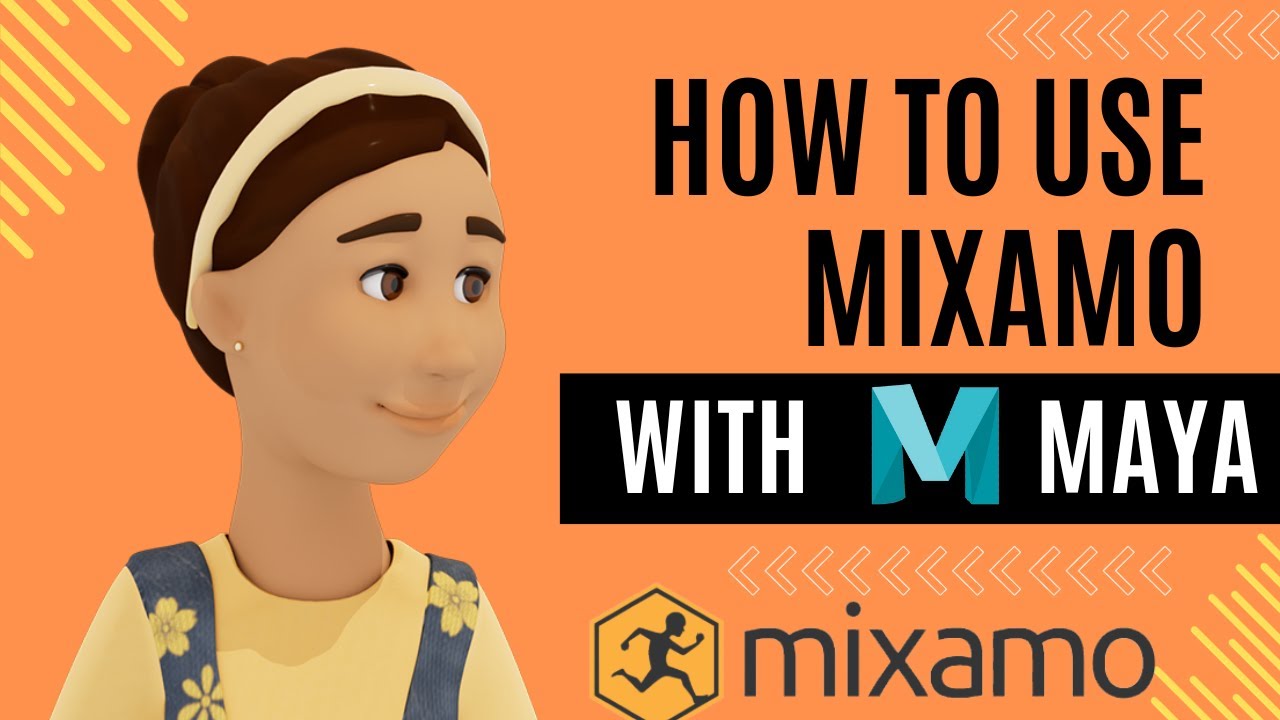 Как использовать Mixamo с Maya