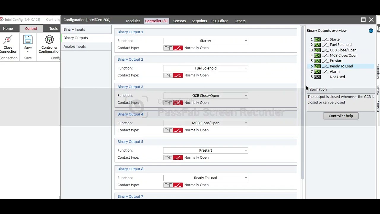شرح برمجة شاشة كوماب inteligen 200 for generator part 1