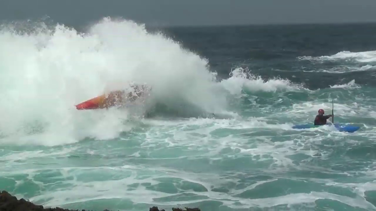 Rocks Are Hard - Rough Water Sea Kayaking Neptune's Rangers