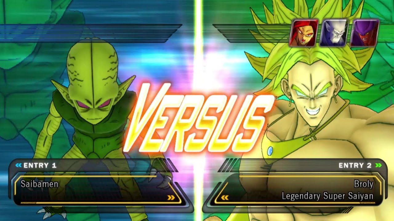 Dragon Ball Z: Ultimate Tenkaichi | Saibamen vs Broly LSSJ/Janemba/Omega Shenron/Gogeta SSJ4