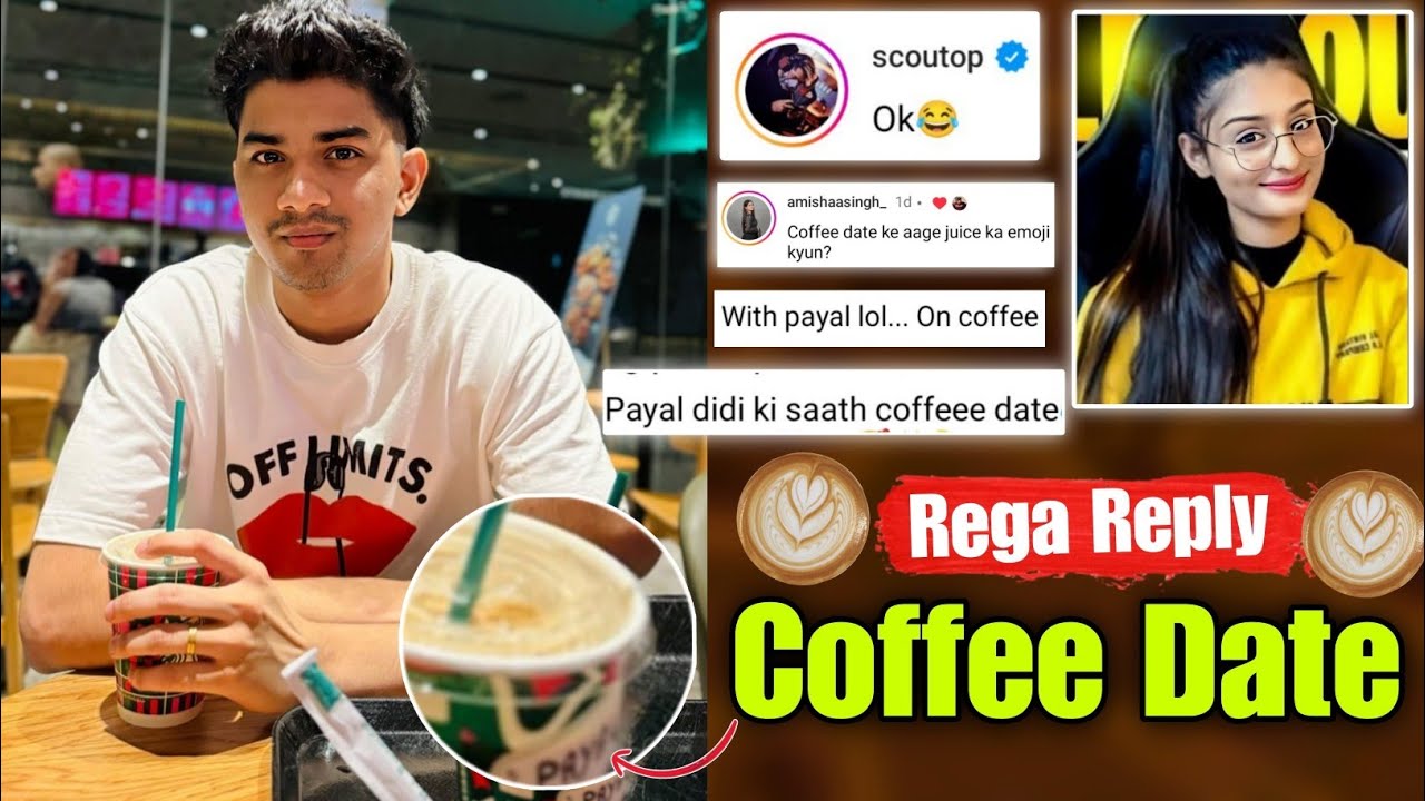 Rega Reply on Coffee Date 💐🔥
