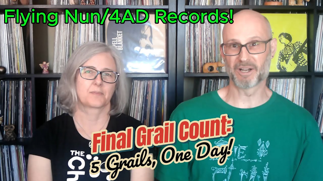 Vinyl Record Haul Record Safari, Permanent, Atomic Records, FLYING NUN, Grails