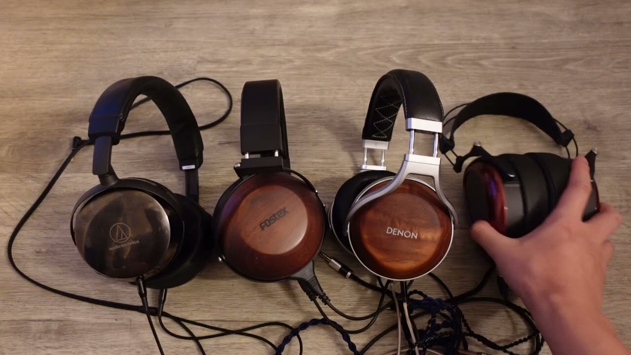 Closed back headphone shootout! Fostex TH610, DC Aeon 2, AT AP2000Ti, Denon D7200, Focal Radiance