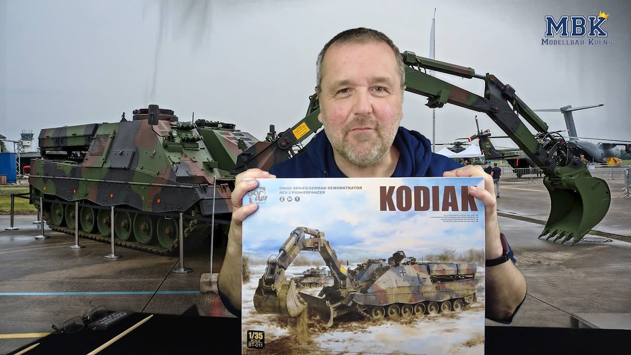 MBK packt aus SPEZIAL - 1:35 AEV-3 Pionierpanzer Kodiak (Border Model BT-011)