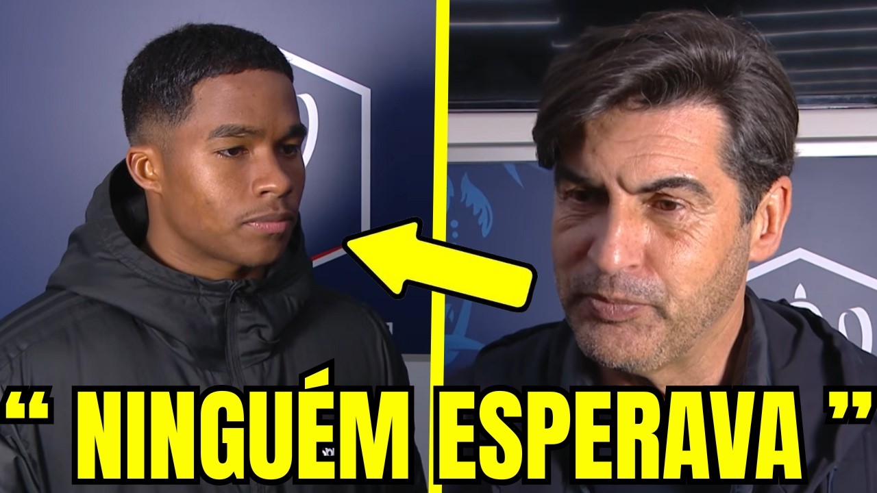 🚨OLHA O QUE ENDRICK DISSE SOBRE PAULO FONSECA… ISSO PESOU DEMAIS