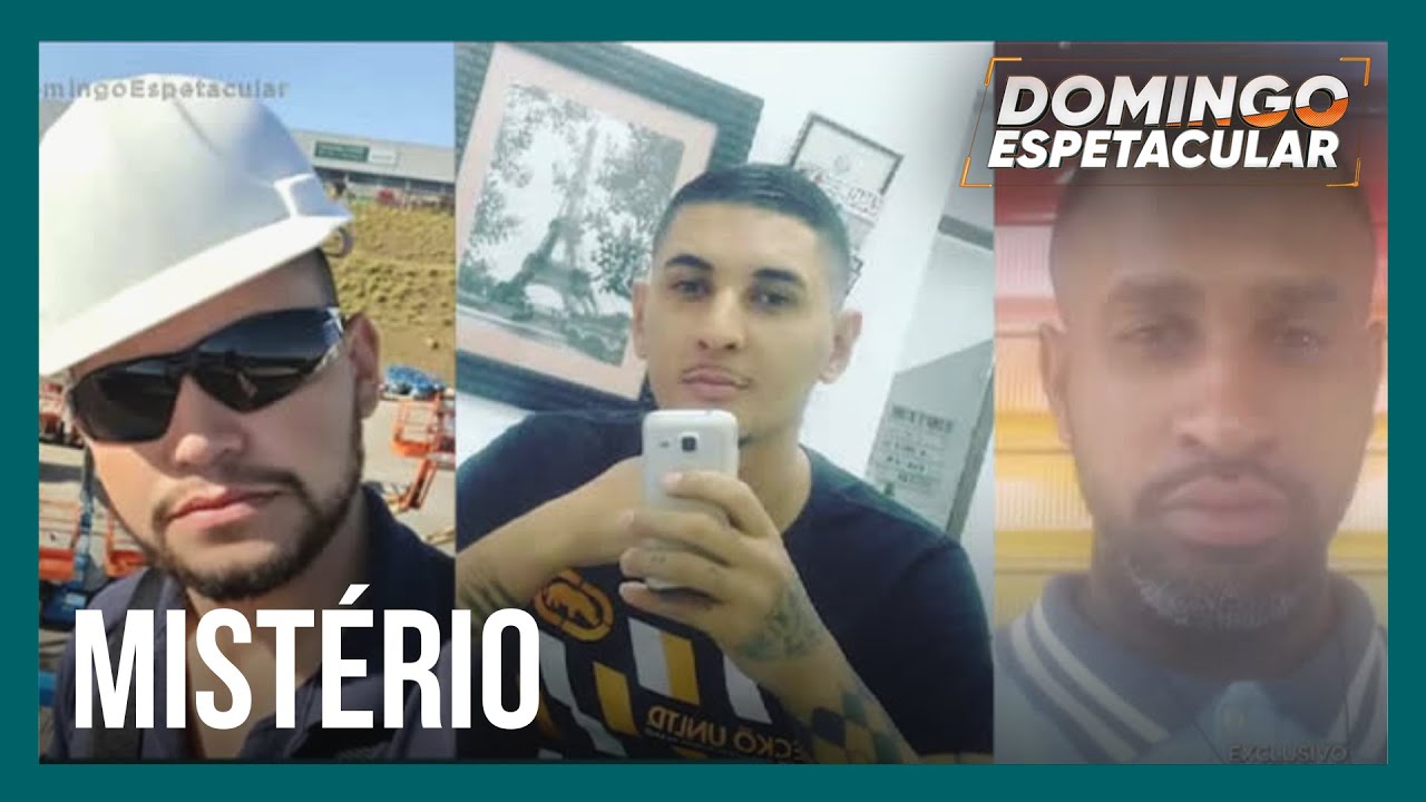 Domingo espetacular investiga desaparecimento de três homens após uma viagem a trabalho