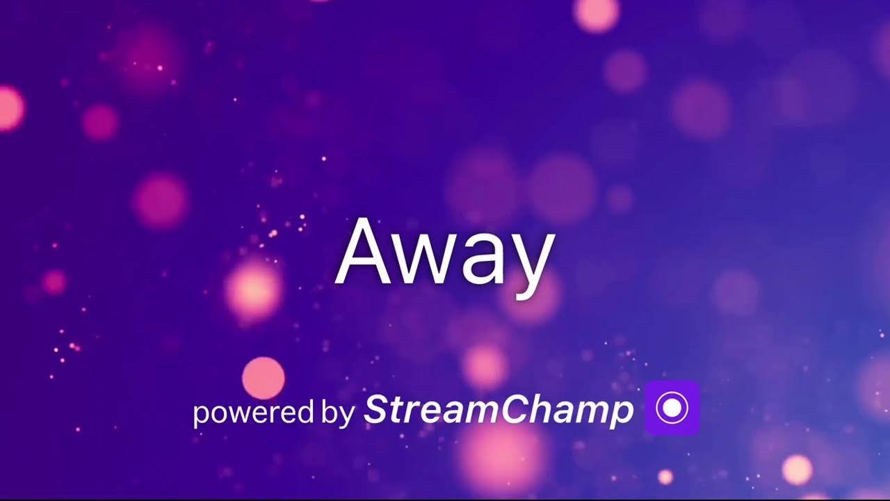 Broadcast powered by StreamChamp