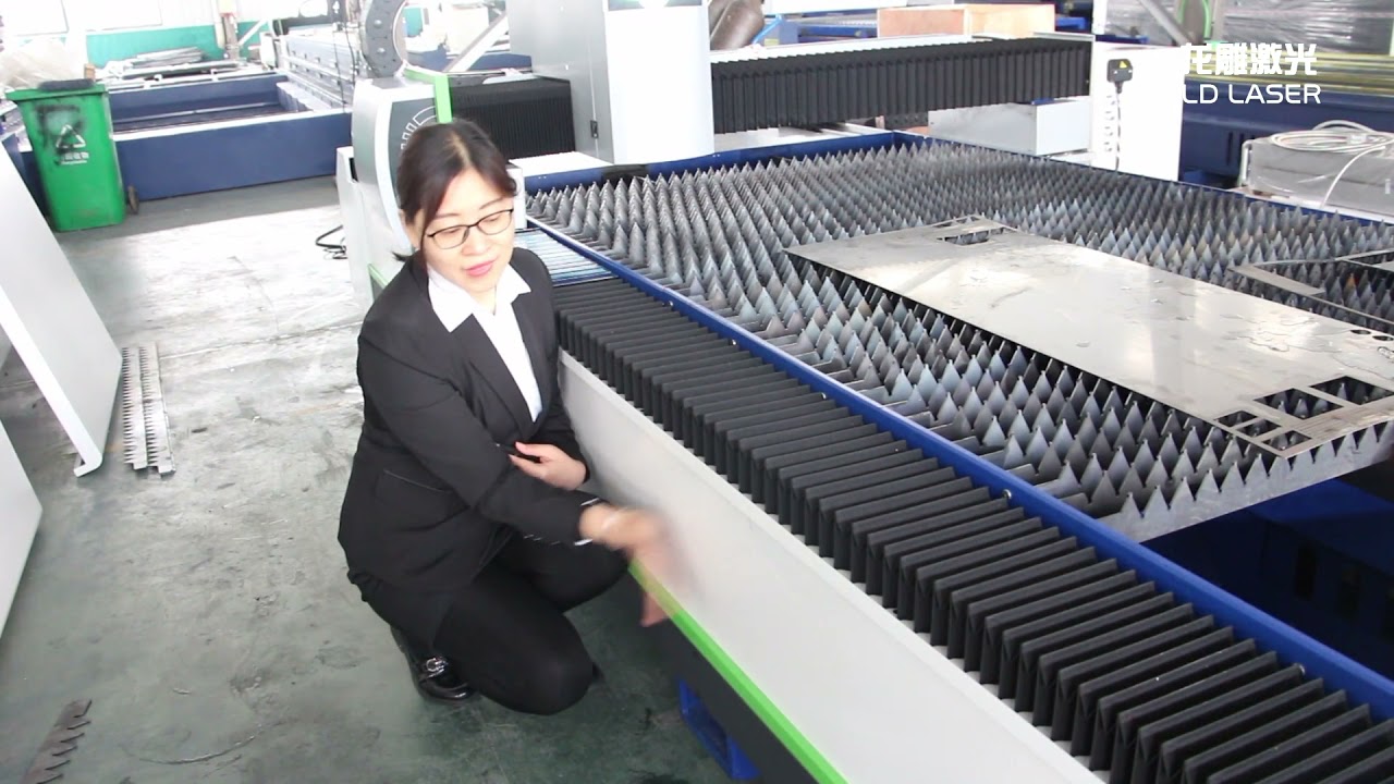 LD-3015S fiber laser cutting machine for live playback fragments.