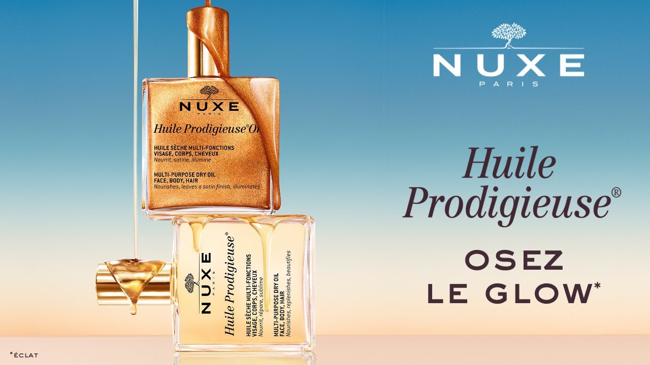 Huile Prodigieuse Nuxe : Classique et Or &ndash;  Osez le Glow Visage, Corps & Cheveux