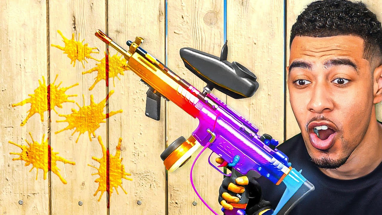 The NEW PAINTBALL GUN is basically cheating in BO6..