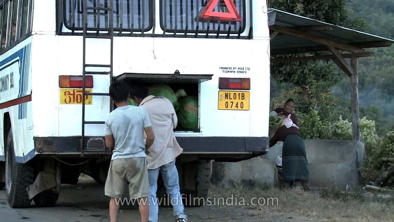 En-route Kohima on NH61 from Doyang Hydro Electric Plant, Wokha - Nagaland