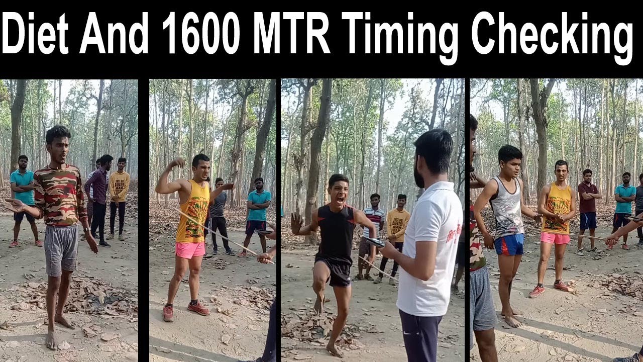 सब लाल हो गये punishment diet checking | 1600 mtr timing | indian army  wokout | ssc gd ka physical