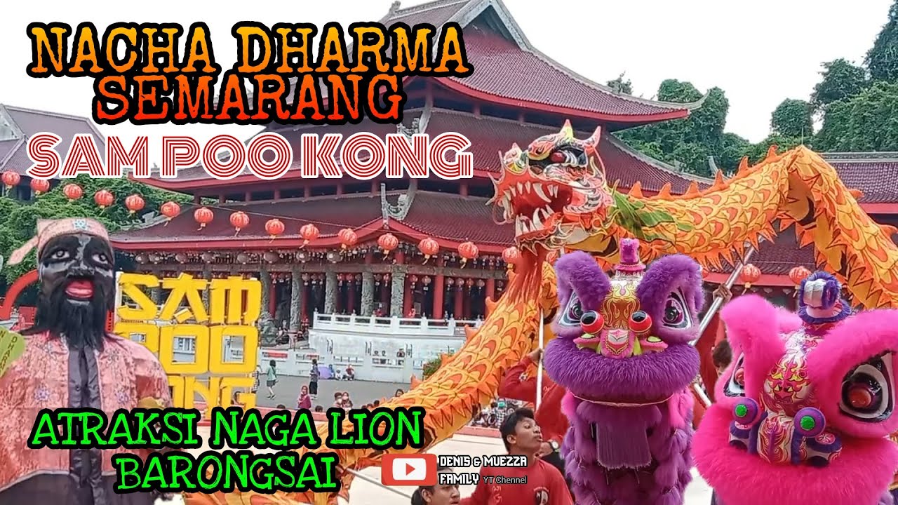 DRAGON AND LION DANCE ❗TAHUN BARU IMLEK 2023 SAM POO KONG