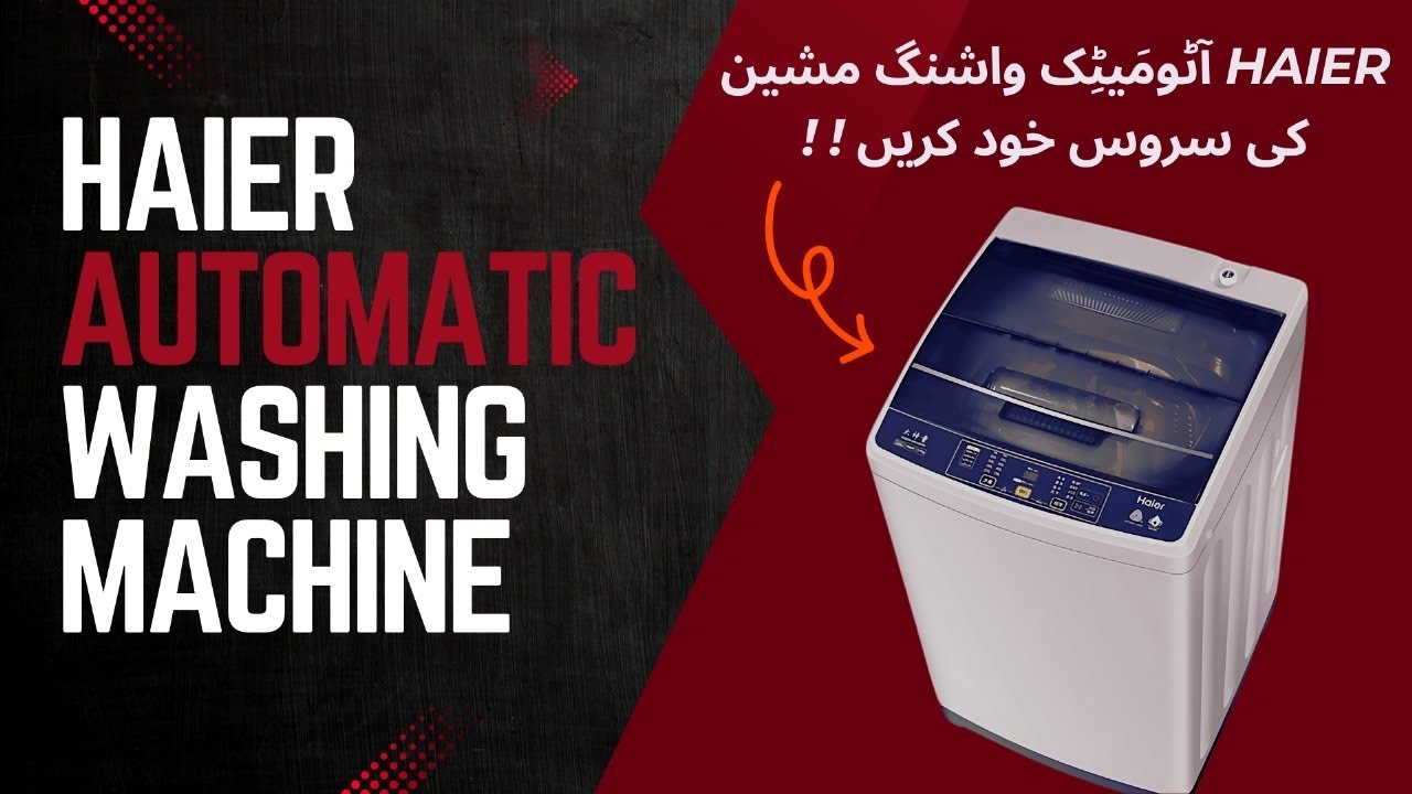 How to general service Haier automatic machine | Revealed!!