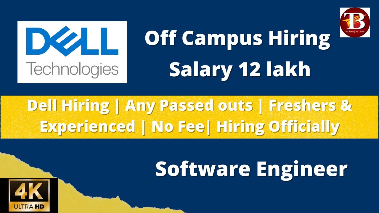Dell job openings for freshers||Dell recruitment 2022||Dell careers india