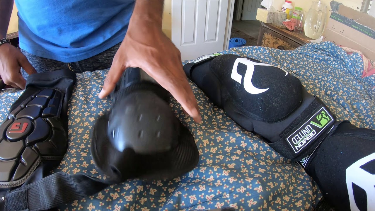 Demon D3O vs G-Form X2 Knee Pads
