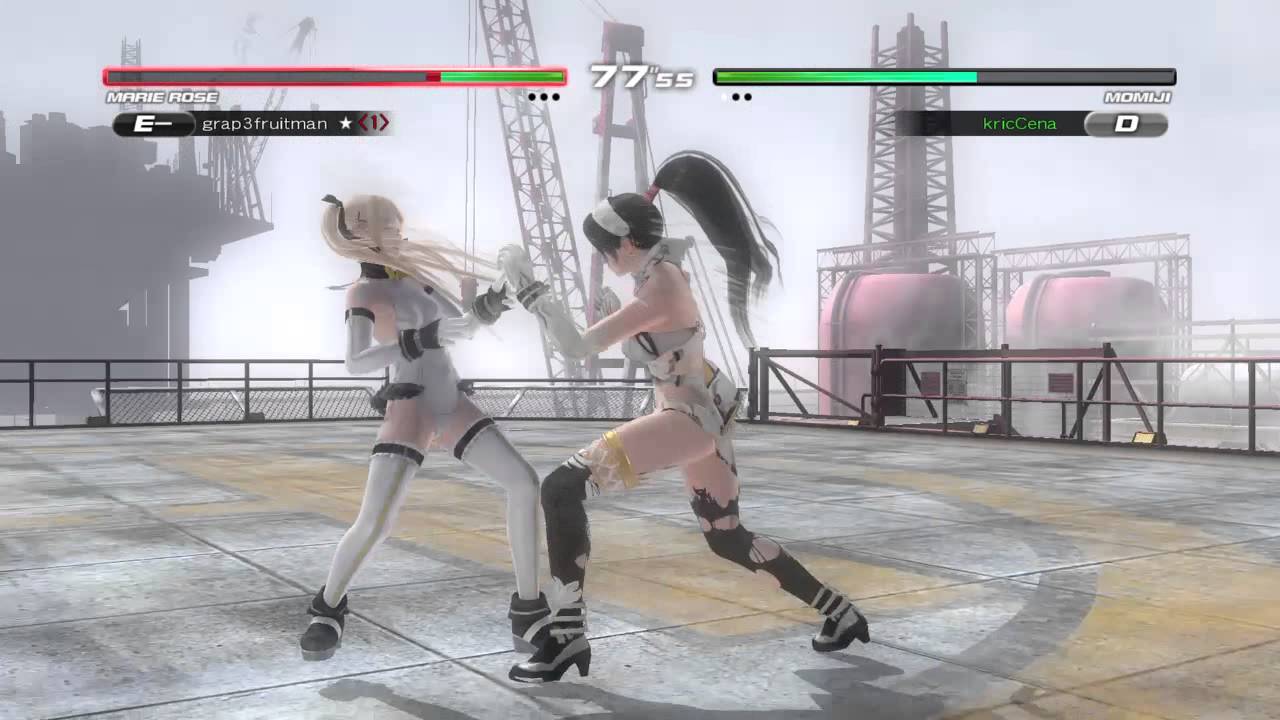 DOA5LR grap3fruitman (Marie Rose) vs. kricCena (Momiji) 3/17/16
