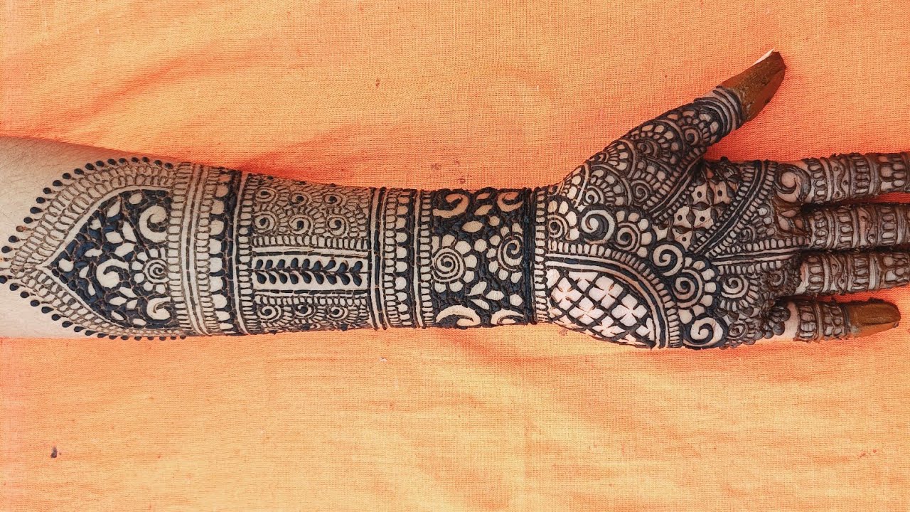 New bridal mehandi design full hand! New dulhan mehandi design #mehndi #dulhanmehndi #mehandidesign