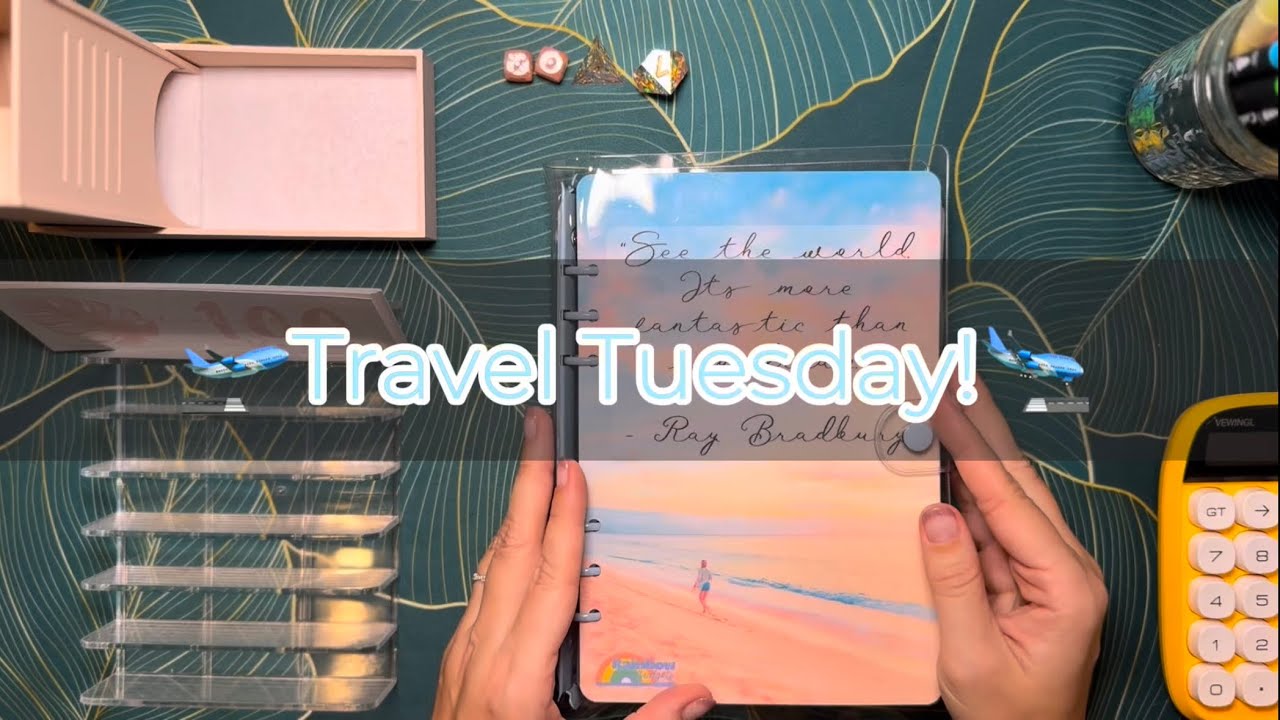 ✈️ Travel Tuesday! ✈️ Saving $400 in our Japan 🇯🇵 Travel Binder | Mini Cash Condensing included!