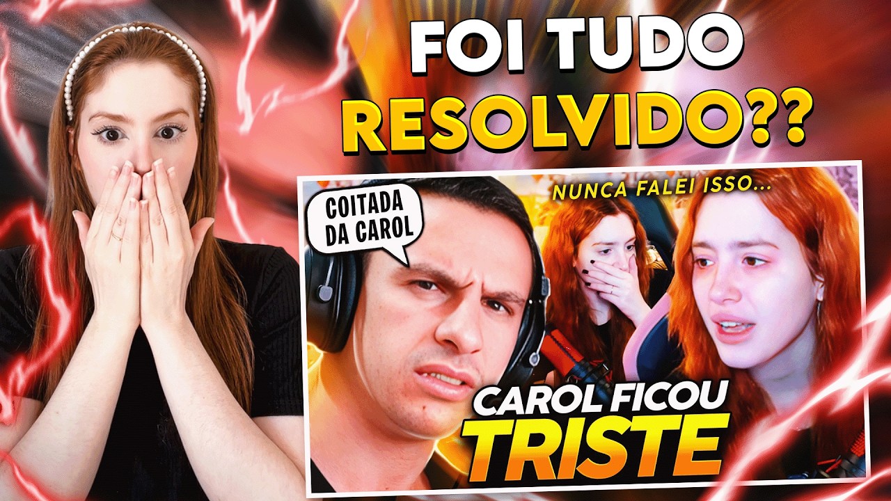REACT: XANDÃO REAGINDO a CAROL MANDA RECADO DEPOIS da POLÊMICA do GANK... | cortes da carolbalds