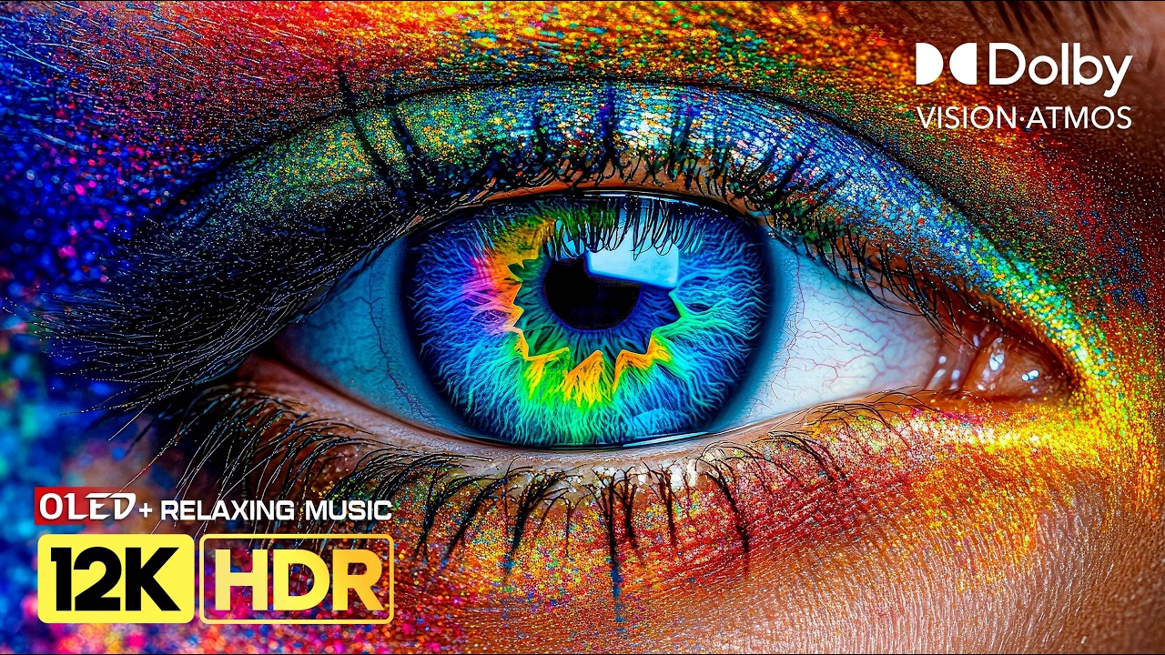 Next Level of 12K Video ULTRA HD 240fps | Dolby Vision | Relaxing music (8K/4K TV)