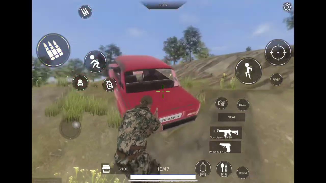 Playing my zombie survival multiplayer game on unity (not dayz mobile)