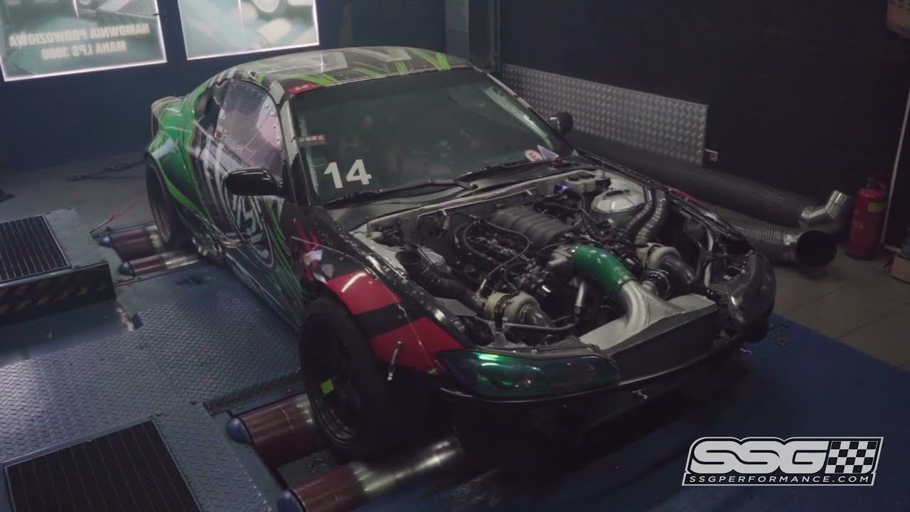 Is 1000hp in Drift Nissan S15 3UZ Twin Turbo to much for MAHA dyno?