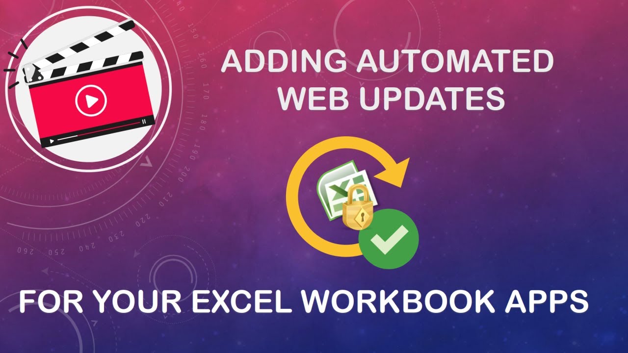 Automated Web updates for Excel workbook apps made easy with XLS Padlock software