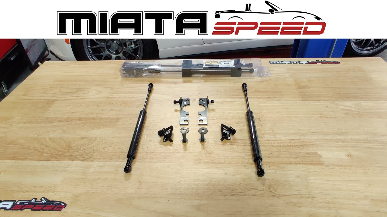 FPSpec Mazda Miata Hood Risers - 2020 RF MX-5 Build!