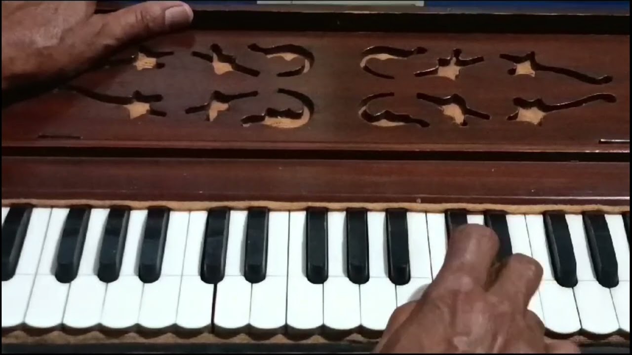 Pareshan Raat Sari hai Sitaro Tum To So jao | iqbal bano |Harmonium Notation | Melodious Harmonium