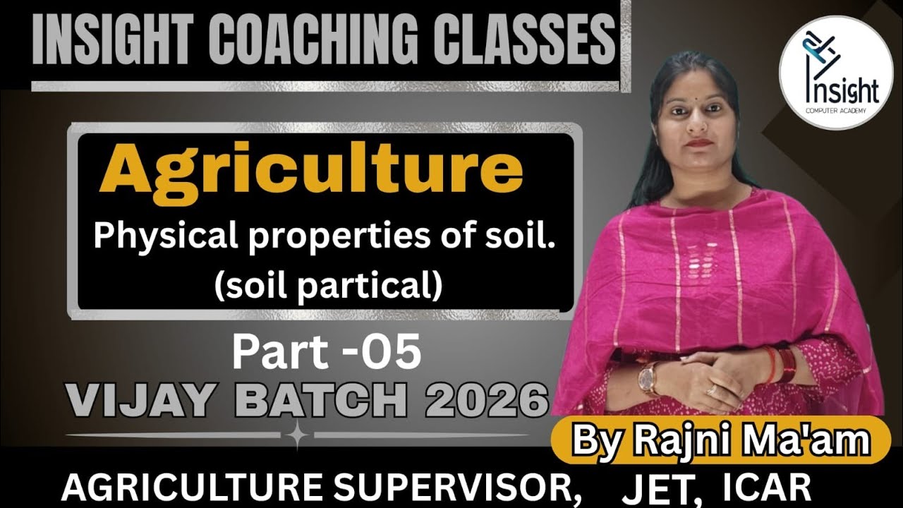 Physical Properties of Soil Part - 05| Soil Particles Explained in Hindi