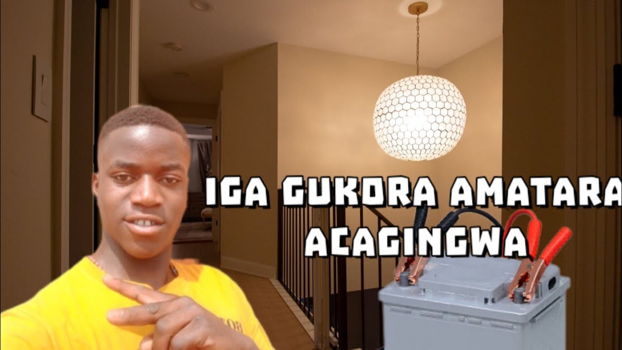 IGA GUKORA AMATARA ACAGINGWA//IGIHE UMURIRO UGIYE UBE UCANYE!! BIROROSHYE