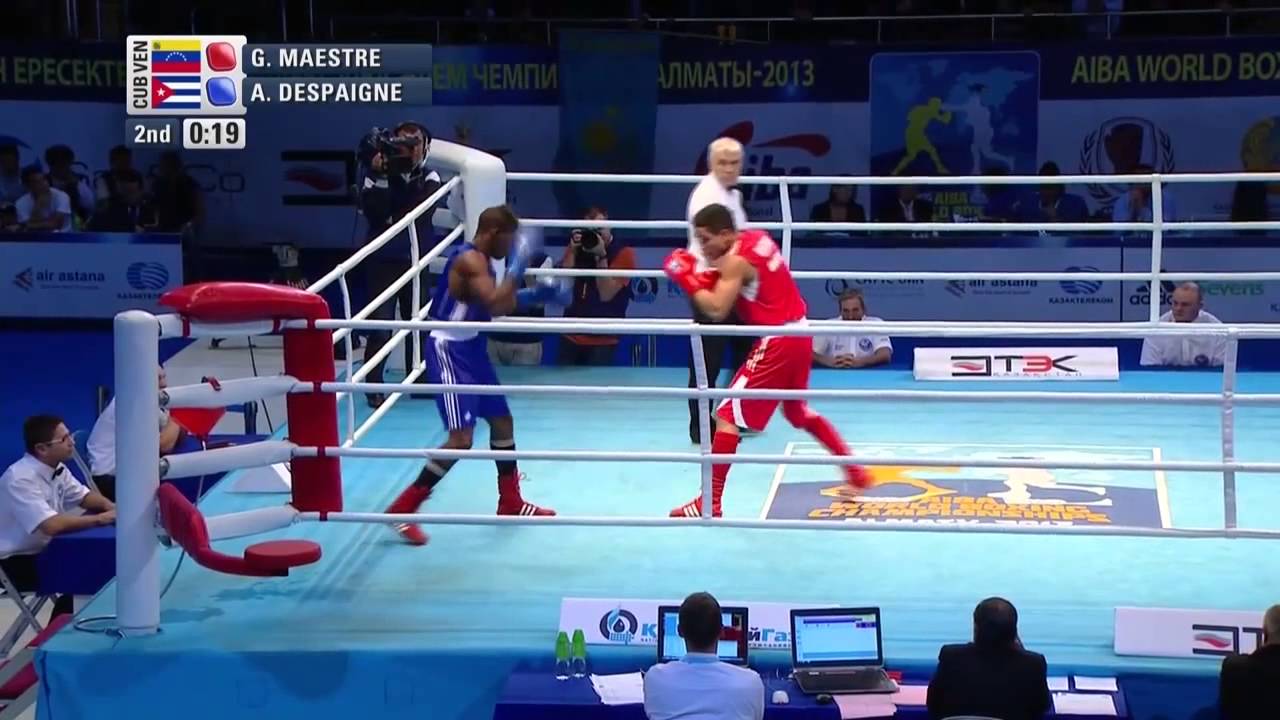 Men's Welter (69kg) - Semi Final - Gabriel MAESTRE (VEN) vs Arisnoidys DESPAIGNE (CUB)
