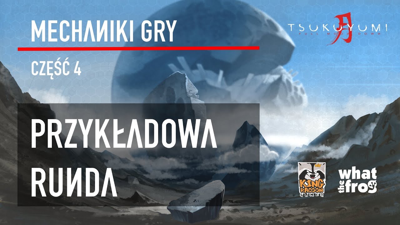 Tsukuyumi: 4. Mechaniki gry: przykładowa runda